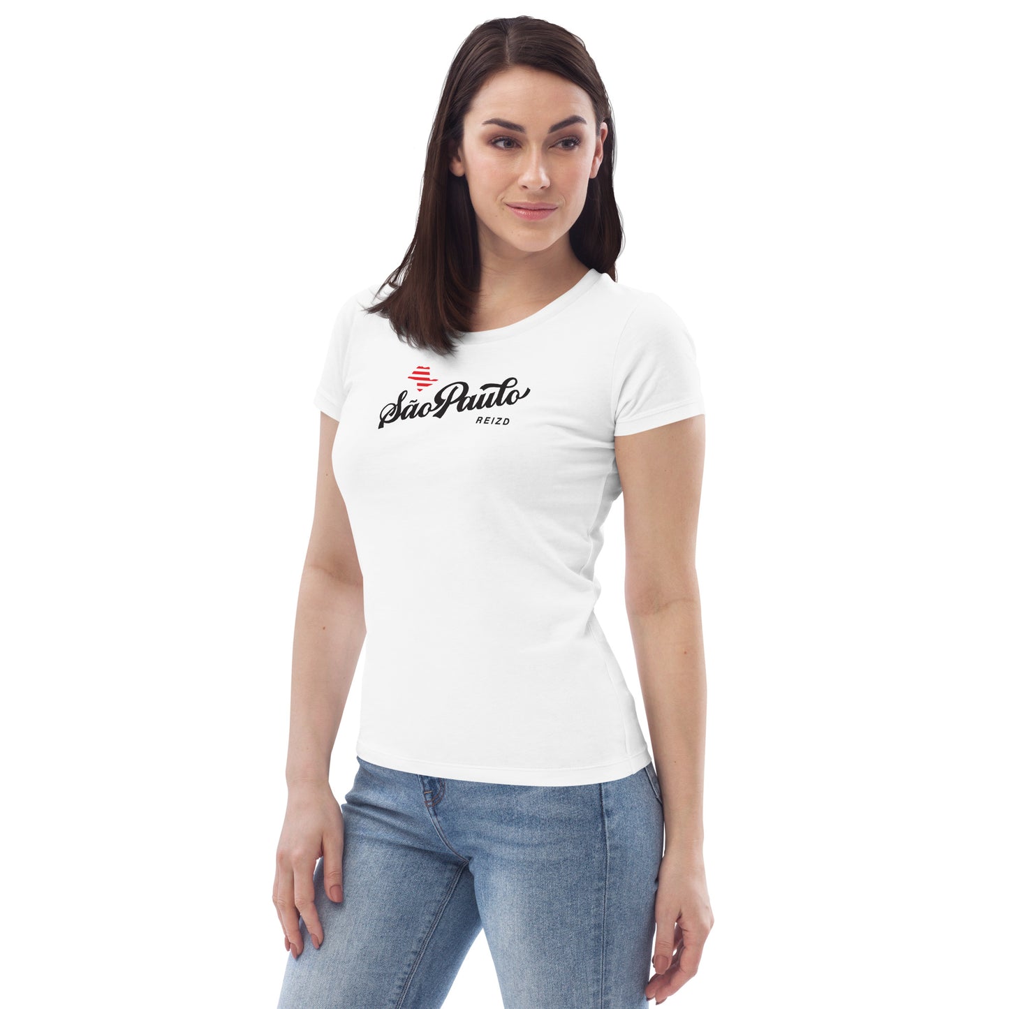 São Paulo - Federative Unit of Brazil - Women's fitted eco tee