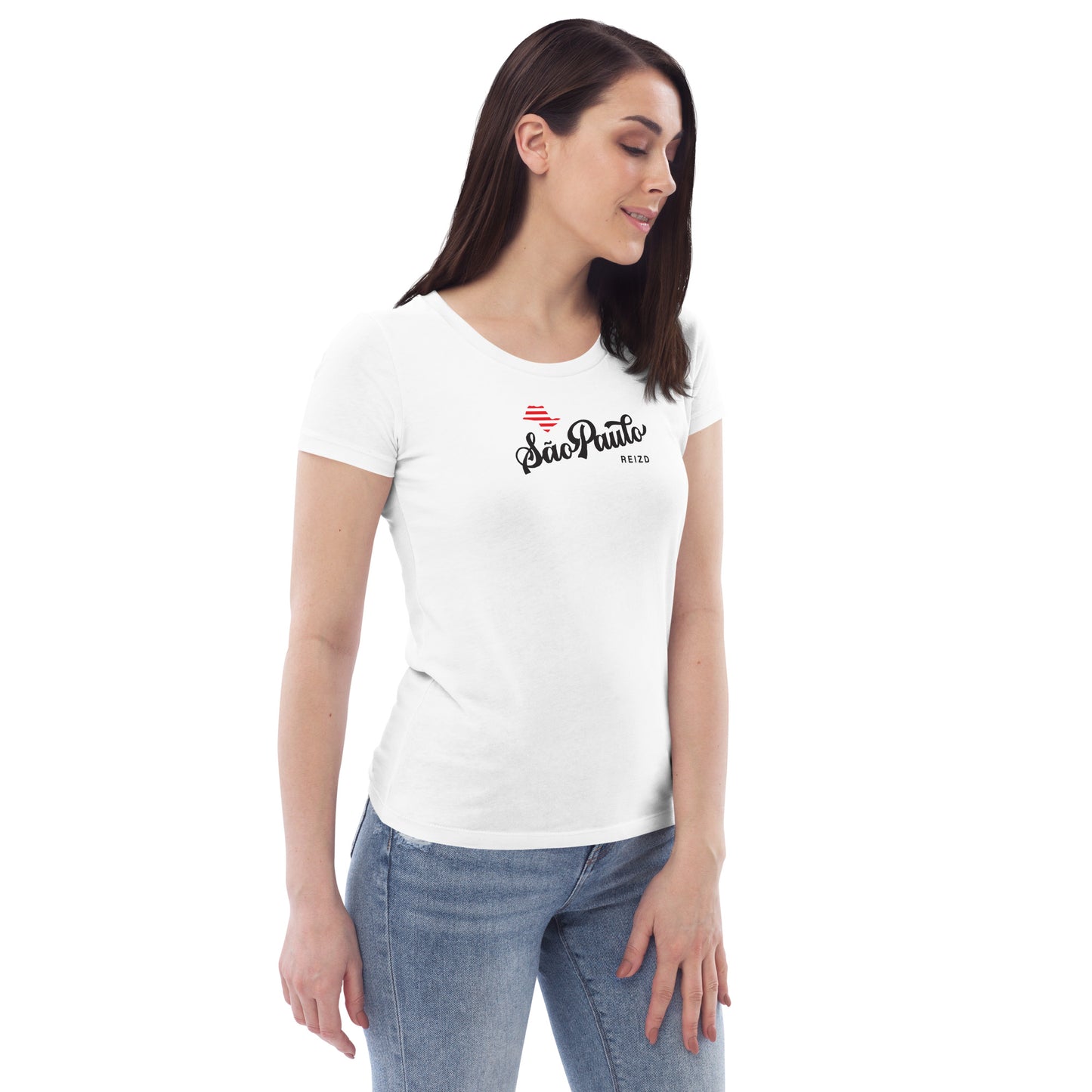 São Paulo - Federative Unit of Brazil - Women's fitted eco tee